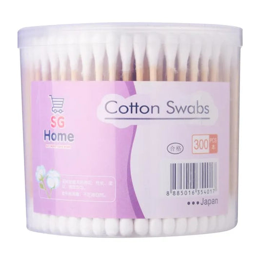 Basics Cotton Swabs, 300 Count