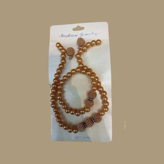 Fashion Necklace/Ear Rings/bracelet 4Pcs Set