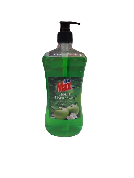 Super Max Liquid Hand Soap - Green Apple