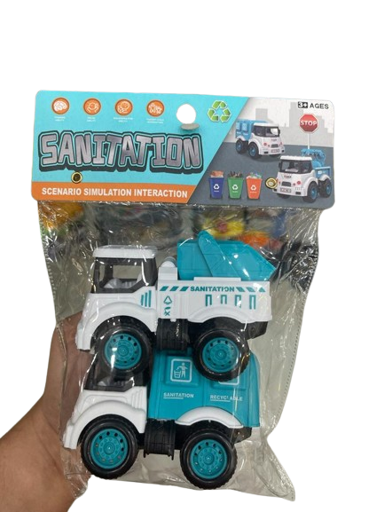 Sanitation Trucks - Set of 2