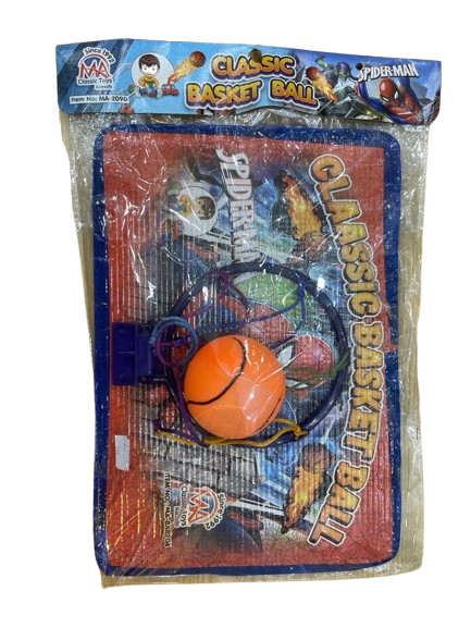 Toy Basketball with Hoop Set
