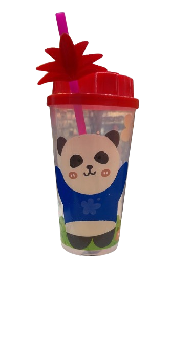 Kids Drinking Bottle Cup with Straw