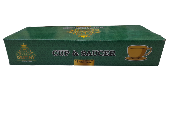 Cup saucer set - Green