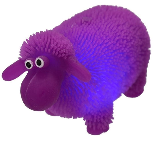 Puffer Ball LED Flashing Sheep