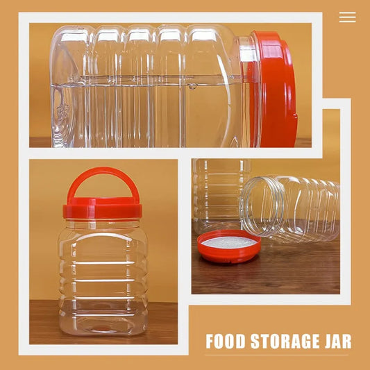 Jam Bottles Pickle Jar with Airtight Lid 1.25L