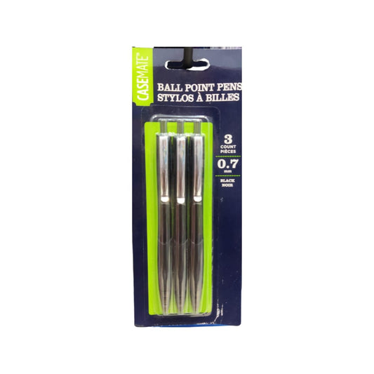 Ball Point Pens 3 Count Pieces