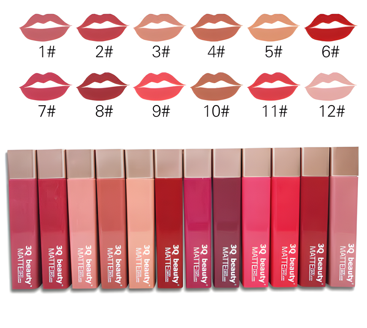 3Q Beauty Matte Lip Gloss