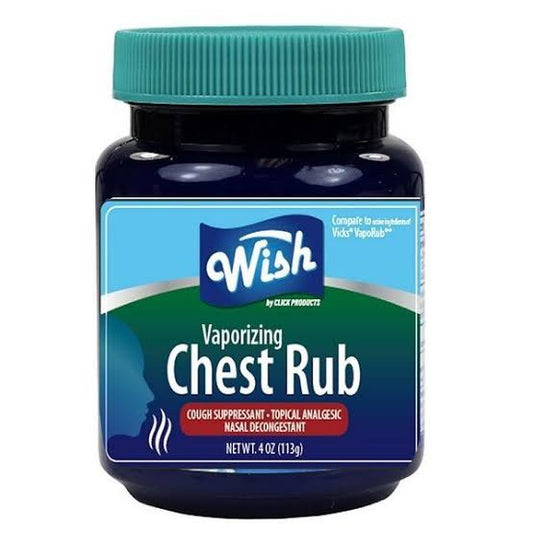 Wish Ultra Vaporizing Chest Rub
